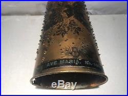 Rare Capital Cuff Music Box Size C Cylinder Disc Cone Ave Maria # 1067 Duplex