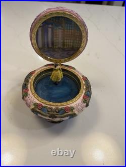 Rare Disney Wonderland Beauty and The Beast Belle Jewelry Box Type Music Box