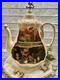 Rare-Enesco-1993-Teapot-Bungalow-MusicBox-Twas-The-Night-Before-Christmas-Works-01-nlsl