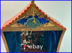 Rare Enesco Disney Pinocchio Theater Music Box Not Working For Repair or Parts