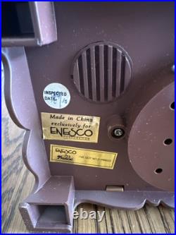 Rare Enesco Disney Pinocchio Theater Music Box-Not Working-For Repair or Parts