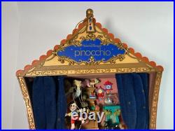 Rare Enesco Disney Pinocchio Theater Music Box Not Working For Repair or Parts