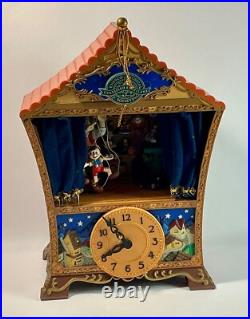 Rare Enesco Disney Pinocchio Theater Music Box Not Working For Repair or Parts