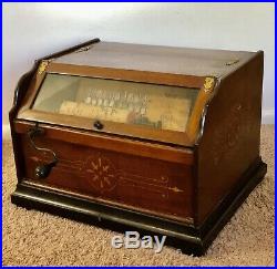 Rare Estate Antique 1887 Original Concert Roller Organ Autophone Works