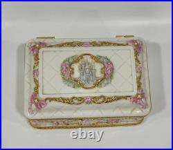Rare Franklin Mint House of Fabergé Once Upon A Dream Musical Jewelry Box