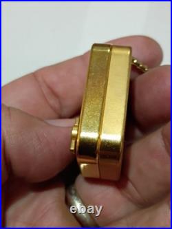 Rare IBM Reuge St Croix Swiss Miniature Wind-Up Music Box Key Chain Pendant Wow