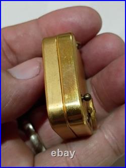 Rare IBM Reuge St Croix Swiss Miniature Wind-Up Music Box Key Chain Pendant Wow