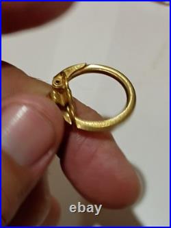 Rare IBM Reuge St Croix Swiss Miniature Wind-Up Music Box Key Chain Pendant Wow
