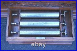 Rare Interchangeable Swiss 11 Cylinder Music Box Mermod Freres Song Sheets Inc