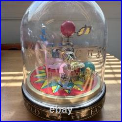 Rare! Koji Murai Clown Music Box Dome Circus 80 Days (Working)