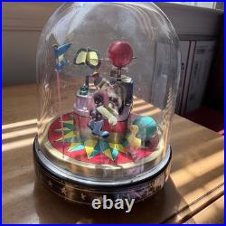Rare! Koji Murai Clown Music Box Dome Circus 80 Days (Working)