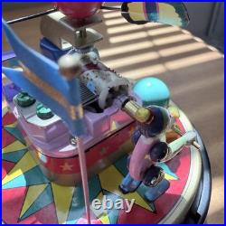 Rare! Koji Murai Clown Music Box Dome Circus 80 Days (Working)
