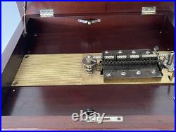 Rare New Century Symphonion Double Comb Disk Music Box