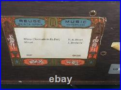 Rare Reuege Music Box Automaton Danseurs 1775 Mirror