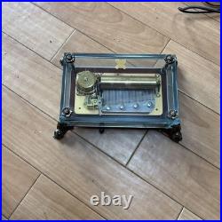 Rare Reuge Blue Label 50 Valves Dolphin Music Box Rare Reuge Blue Label 50 Valves Dolphin Music Box