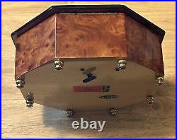 Rare Romance Made In Italy Music Jewelry Box No Key Music Plays Great