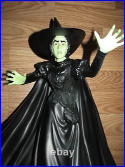 Rare THE SAN FRANCISCO MUSIC BOX COMPANY Wizard of Oz WICKED WITCH Figurine 17