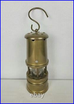 Rare VTG Reuge Swiss Brass WALES CYMRU Lantern Music Box We'll Keep a Welcome