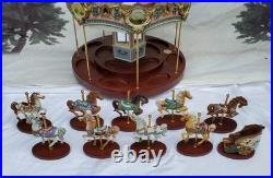 Rare Vintage 1990s San Francisco Music Box Elitch Gardens Carousel LE 5000