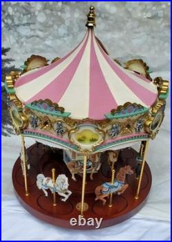 Rare Vintage 1990s San Francisco Music Box Elitch Gardens Carousel LE 5000