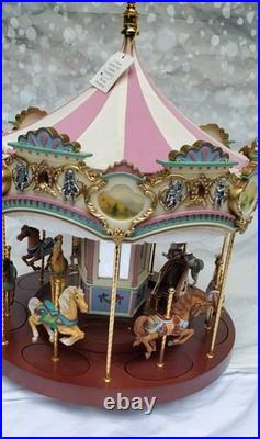 Rare Vintage 1990s San Francisco Music Box Elitch Gardens Carousel LE 5000