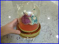 Rare Vintage Danseur Double LV Dancers Ballerina Automaton Reuge Music Box