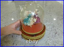 Rare Vintage Danseur Double LV Dancers Ballerina Automaton Reuge Music Box