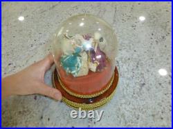 Rare Vintage Danseur Double LV Dancers Ballerina Automaton Reuge Music Box