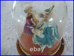Rare Vintage Danseur Double LV Dancers Ballerina Automaton Reuge Music Box