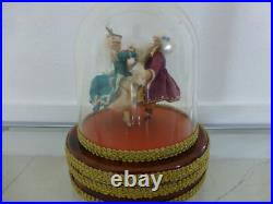 Rare Vintage Danseur Double LV Dancers Ballerina Automaton Reuge Music Box