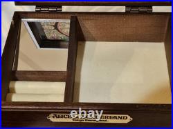 Rare Vintage Disney Tokyo Japan Aluce In Wonderland Disneyland Music Box Read