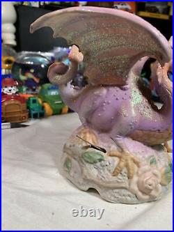 Rare? Vintage Puff the Magic Dragon Music Box Enesco 1993 Thai Only One On