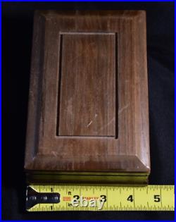 Rare Vintage Reuge Music Box, Sainte-Croix 1/36, two J. STRAUSS compositions