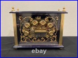 Rare Vintage Sanyko Music Box with Bees & Bells Plays Blue Danube (SEE VIDEO)