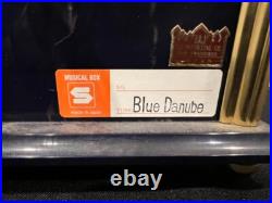 Rare Vintage Sanyko Music Box with Bees & Bells Plays Blue Danube (SEE VIDEO)