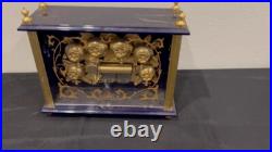 Rare Vintage Sanyko Music Box with Bees & Bells Plays Blue Danube (SEE VIDEO)