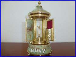 Rare Vintage Swiss Reuge Dancing Ballerina Music Box Carousel Items Holder