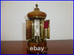 Rare Vintage Swiss Reuge Dancing Ballerina Music Box Carousel Items Holder