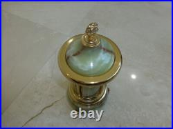 Rare Vintage Swiss Reuge Dancing Ballerina Music Box Carousel Items Holder