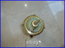 Rare Vintage Swiss Reuge Dancing Ballerina Music Box Carousel Items Holder