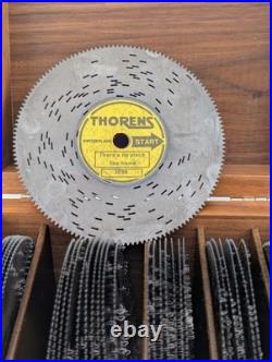 Rare Vintage Thorens Switzerland Box of 34 Music Discs Complete List Below