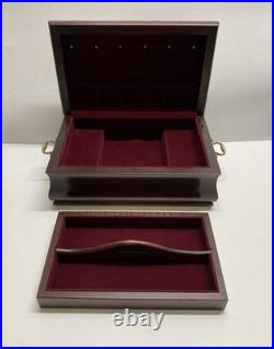 Rare Vtg 70's Reed & Barton And Reuge Collaboration Musical Jewelry Box It Works