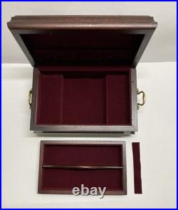 Rare Vtg 70's Reed & Barton And Reuge Collaboration Musical Jewelry Box It Works