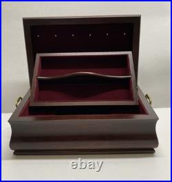 Rare Vtg 70's Reed & Barton And Reuge Collaboration Musical Jewelry Box It Works