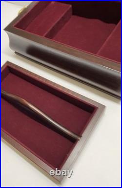 Rare Vtg 70's Reed & Barton And Reuge Collaboration Musical Jewelry Box It Works