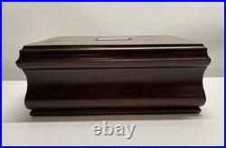 Rare Vtg 70's Reed & Barton And Reuge Collaboration Musical Jewelry Box It Works