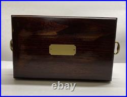 Rare Vtg 70's Reed & Barton And Reuge Collaboration Musical Jewelry Box It Works