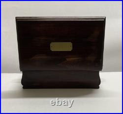 Rare Vtg 70's Reed & Barton And Reuge Collaboration Musical Jewelry Box It Works