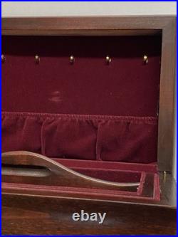 Rare Vtg 70's Reed & Barton And Reuge Collaboration Musical Jewelry Box It Works