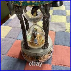 Rare Wizard Of Oz Hourglass Snow Globe Music Box Hard To Find